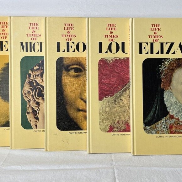 The Life and Times Portraits Of Greatness 6 Hardcover Collection Books 1967 YR - Picture 11 of 11